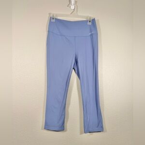 Eddie Bauer Leggings Capri Light Blue Pants Activewear Athleisure Women Medium